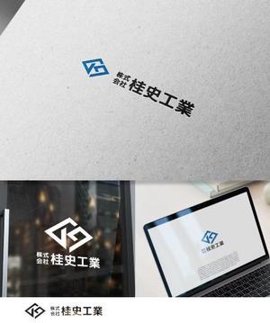 bolt (komekamibolt)さんの建設業会社「株式会社　桂史工業」の会社ロゴマークへの提案