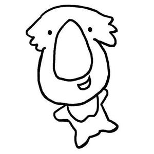 kokozuさんのコアラのゲームキャラクターデザインへの提案