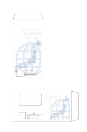 Keiko.K (keikokpatternanddesign)さんの旅行代理店　封筒デザイン　封筒（多数採用予定）への提案