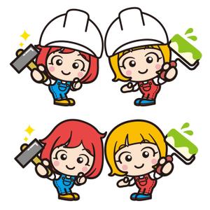 Creative Office 3286 (3286)さんのリフォーム会社の似顔絵風キャラクター作成への提案