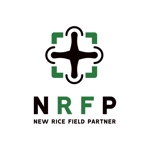 bruna (ikesyou)さんのドローンによる請負農薬散布業者「NEW RICE FIELD PARTNER」のロゴへの提案