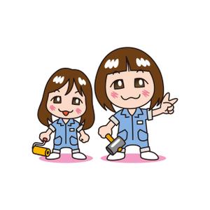 浅井一夫 (kumapoo888)さんのリフォーム会社の似顔絵風キャラクター作成への提案
