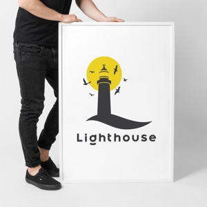 竜の方舟 (ronsunn)さんの“食と観光”に特化したコンサルティング会社「LightHouse」のロゴへの提案