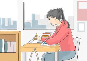 shinowazury (shinowazury)さんの学習塾のチラシに用いるイラストへの提案
