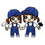 CypherNotes合同会社 (cyphernotes)さんのリフォーム会社の似顔絵風キャラクター作成への提案