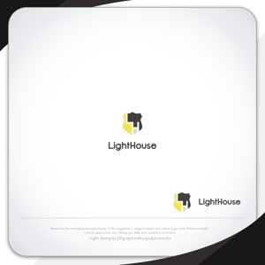 XL@グラフィック (ldz530607)さんの“食と観光”に特化したコンサルティング会社「LightHouse」のロゴへの提案