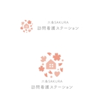marukei (marukei)さんの在宅医療、【六条SAKURA訪問看護ステーション】のロゴへの提案