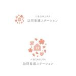 marukei (marukei)さんの在宅医療、【六条SAKURA訪問看護ステーション】のロゴへの提案