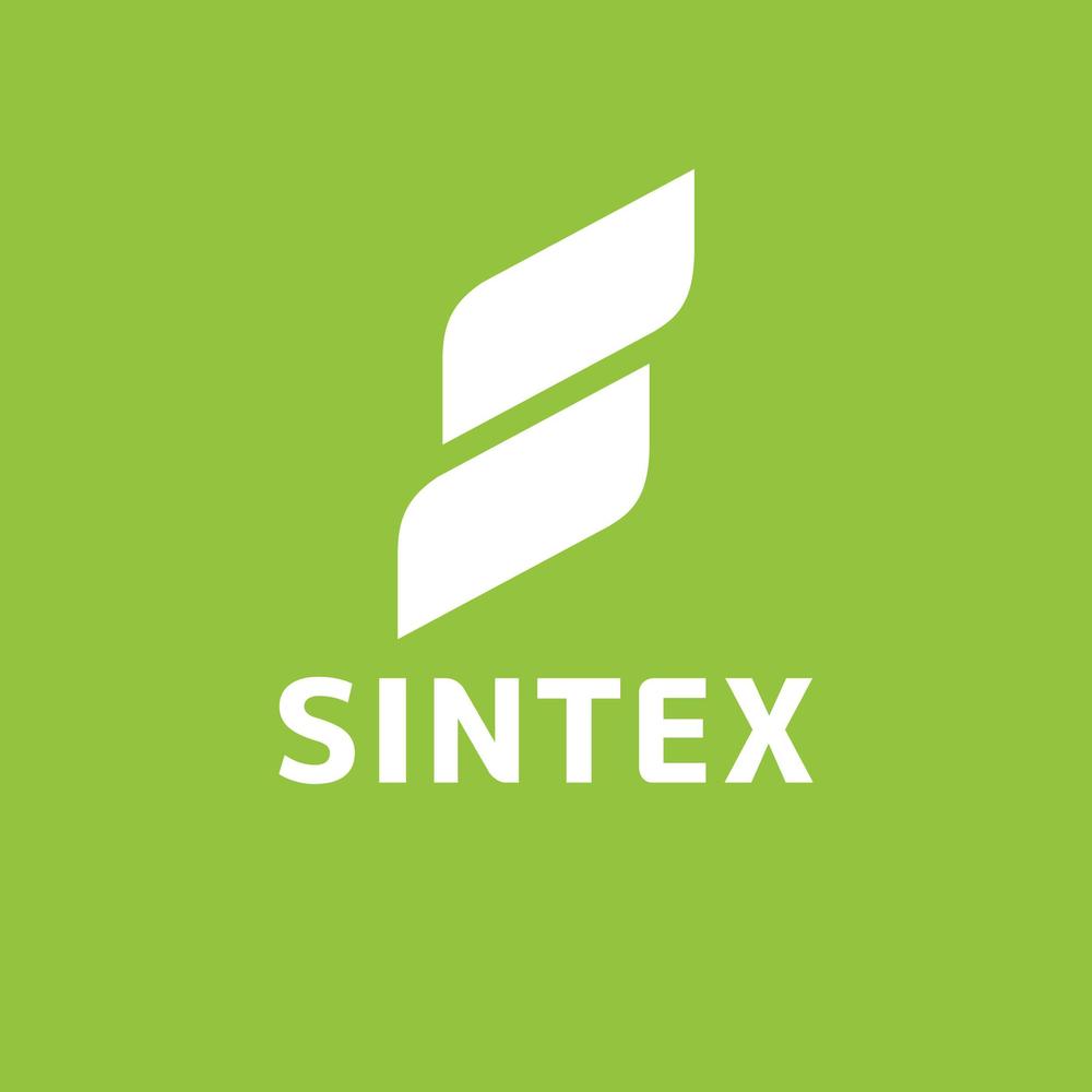 「SINTEX」のロゴ作成