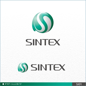 neomasu (neomasu)さんの「SINTEX」のロゴ作成への提案
