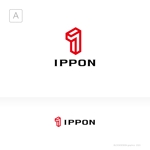 BLOCKDESIGN (blockdesign)さんのスポーツビジネス会社「株式会社IPPON商事」の企業ロゴへの提案