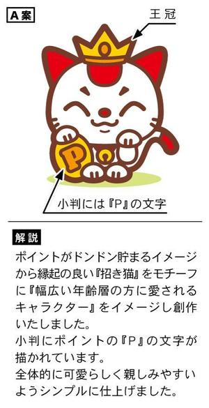 アユカワさん (ayukawa3)さんのポイントサイトの猫キャラクターへの提案
