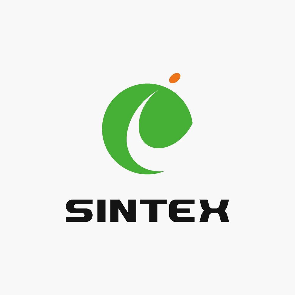 「SINTEX」のロゴ作成