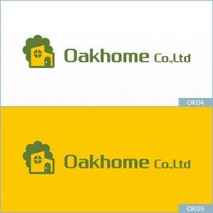 neomasu (neomasu)さんの「Oakhome Co.,Ltd」のロゴ作成への提案