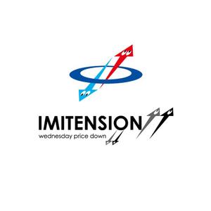 Team_Kさんのリサイクルアクセサリーのお店「IMITENSION↑↑」のロゴ作成への提案