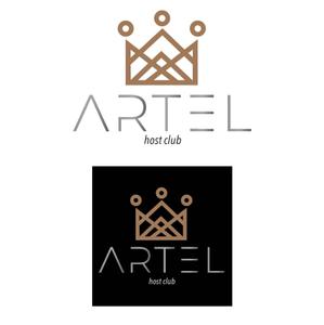 monnyta (monny)さんのホストクラブ「ARTEL(アーテル)」のロゴ制作への提案