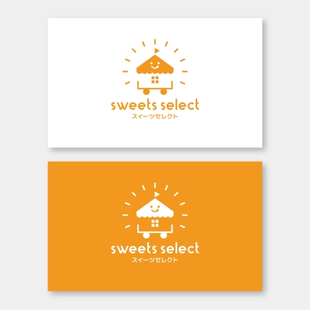 m_mtbooks (m_mtbooks)さんの移動販売、催事用sweets selectのロゴへの提案