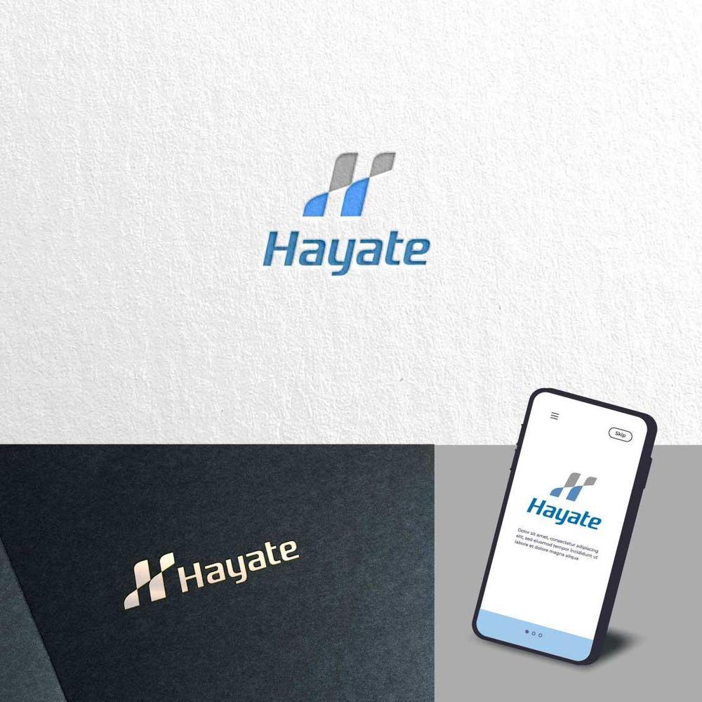 モバイル充電器ブランド「HAYATE」のロゴ