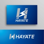 White-design (White-design)さんのモバイル充電器ブランド「HAYATE」のロゴへの提案