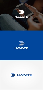 tanaka10 (tanaka10)さんのモバイル充電器ブランド「HAYATE」のロゴへの提案