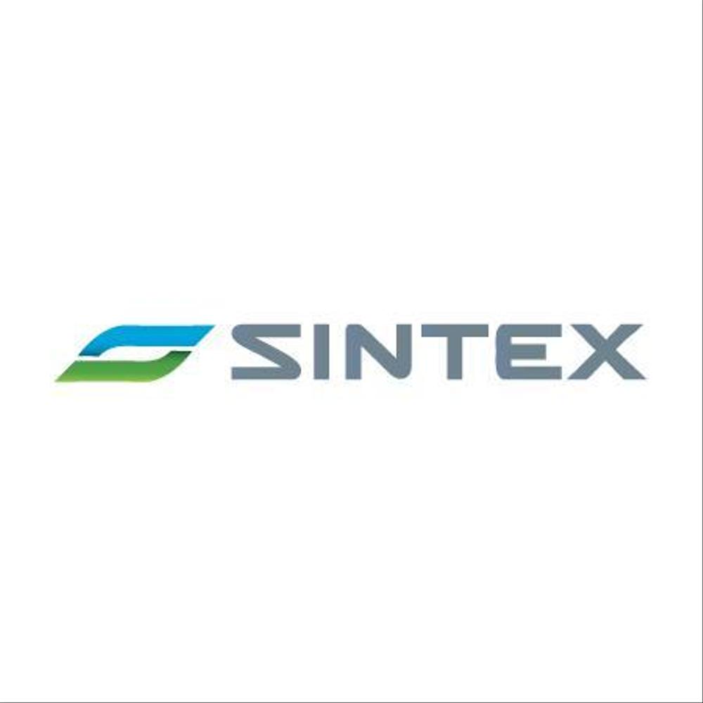 「SINTEX」のロゴ作成