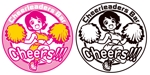 関重信 (gebu)さんのチアガールズBARのシンボル看板 「Cheers!!!」のロゴへの提案