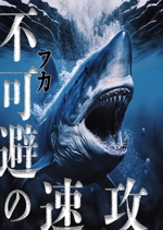 クラハシケント｜WEBデザイン/動画編集 (kuraken0128)さんのサメの画像に「不可避の速攻」という文字を入れたデザインを作成してほしいです。への提案
