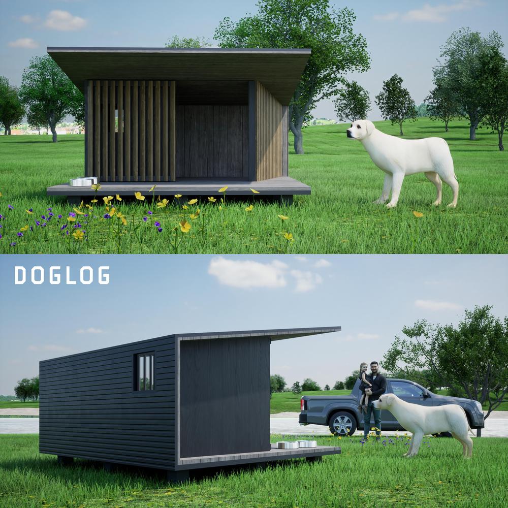 高級犬小屋（ドッグハウス）のデザイン
