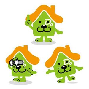 ponchukeさんの住宅ナビ会社のメインキャラクター製作への提案