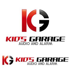 perles de verre (perles_de_verre)さんの「KID'S GARAGE」のロゴ作成への提案