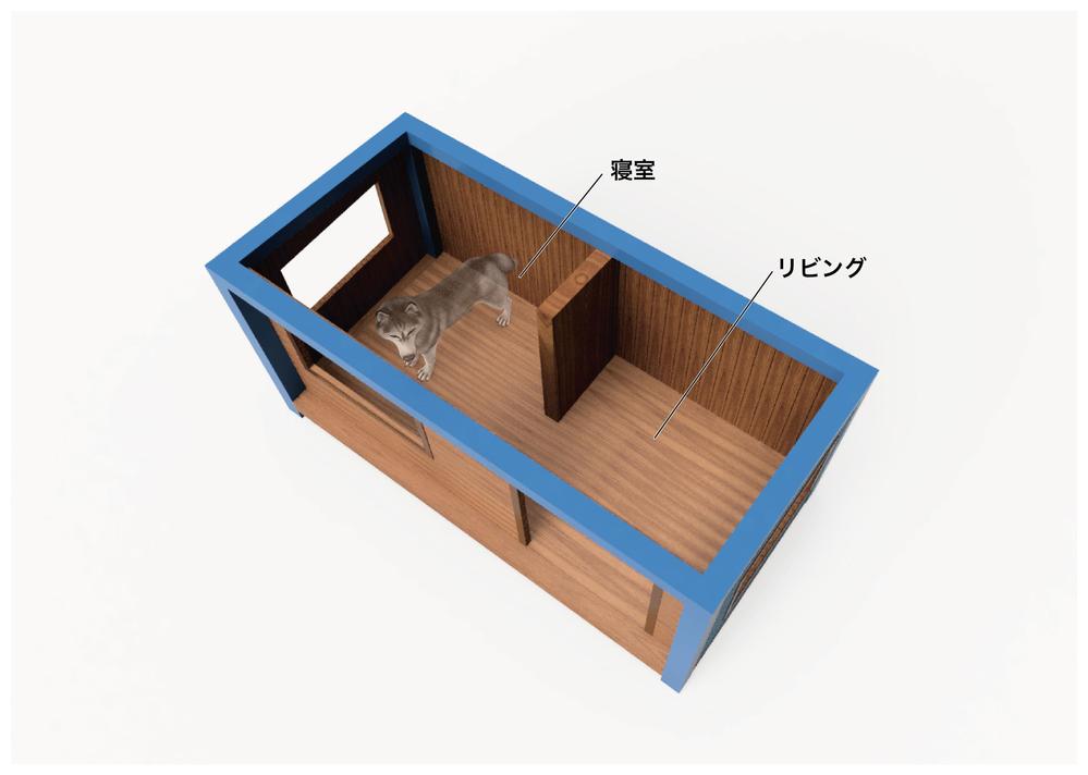 高級犬小屋（ドッグハウス）のデザイン