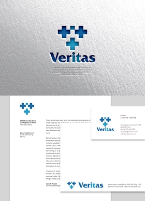 s m d s (smds)さんの医療系IT会社「Veritas」(ヴェリタス)のロゴへの提案