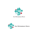 U design  (u__design)さんの商店街オリジナルECサイト「the Shimabara Store （the 島原ストア）」のロゴへの提案