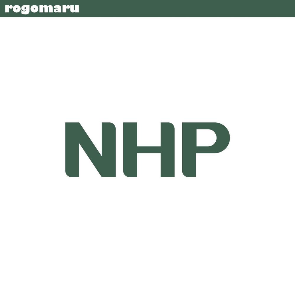 「NHP」のロゴ作成