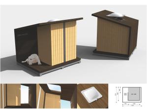 cross-design (cross-design)さんの高級犬小屋（ドッグハウス）のデザインへの提案