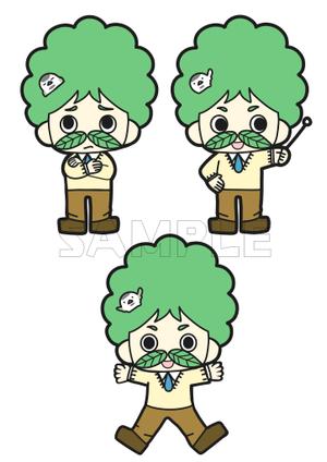 橙　ころも (daidaikoromo)さんの環境おじさんのキャラクターデザインへの提案