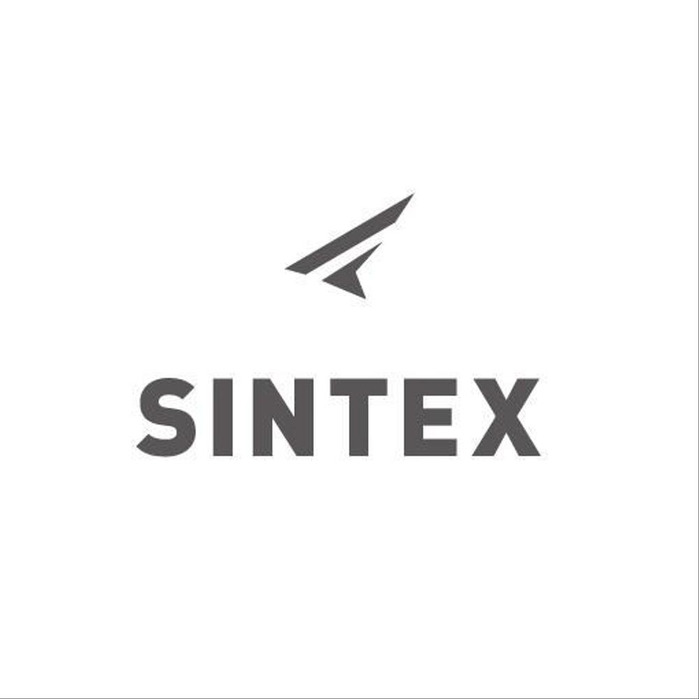 「SINTEX」のロゴ作成