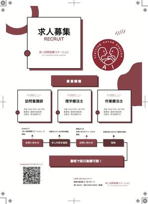 株式会社KI ()さんの訪問看護師募集の1枚チラシ（A4）への提案