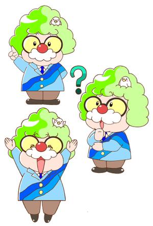 佐々木瞳 (tomimeru)さんの環境おじさんのキャラクターデザインへの提案