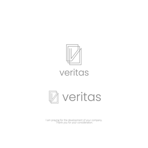 株式会社こもれび (komorebi-lc)さんの医療系IT会社「Veritas」(ヴェリタス)のロゴへの提案