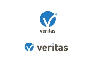 ymdesign (yunko_m)さんの医療系IT会社「Veritas」(ヴェリタス)のロゴへの提案