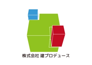 tora (tora_09)さんの不動産会社　【株式会社　建プロデュース】のロゴへの提案