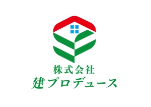 日和屋 hiyoriya (shibazakura)さんの不動産会社　【株式会社　建プロデュース】のロゴへの提案