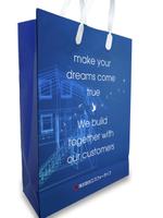 Big moon design (big-moon)さんの不動産会社「株式会社エスフォーライフ」「s-forlife」の紙袋のデザインへの提案