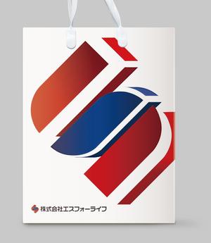 S O B A N I graphica (csr5460)さんの不動産会社「株式会社エスフォーライフ」「s-forlife」の紙袋のデザインへの提案