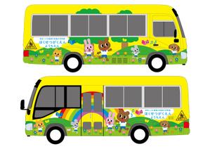 oyama_k (oyama_k)さんの幼稚園送迎バスのイラストデザイン(車種はトヨタ・コースターです。)への提案