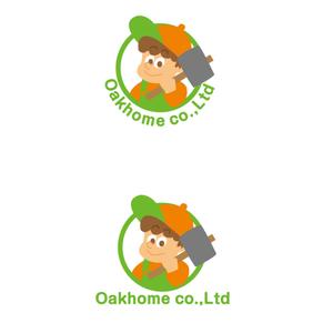 yxuxnさんの「Oakhome Co.,Ltd」のロゴ作成への提案