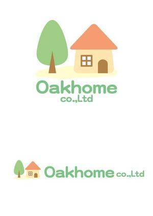 katoooooさんの「Oakhome Co.,Ltd」のロゴ作成への提案