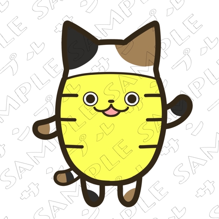 橙　ころも (daidaikoromo)さんの【報酬33,000円】招き猫風のキャラクターデザイン募集（継続依頼もあり）への提案