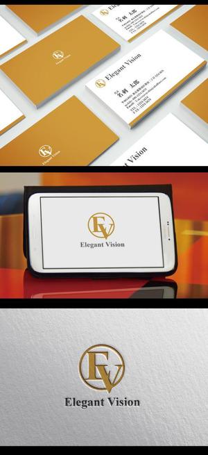  chopin（ショパン） (chopin1810liszt)さんの株式会社「Elegant Vision」の企業ロゴへの提案